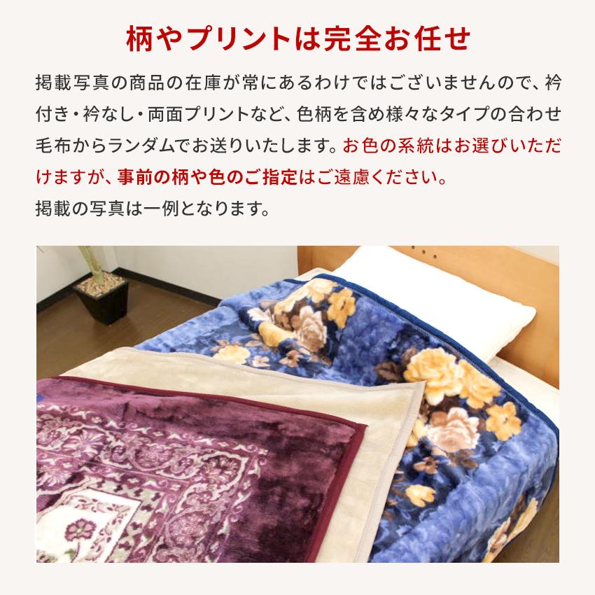 西川（nishikawa） 2枚合わせ毛布 シングルサイズ 2801621 訳あり