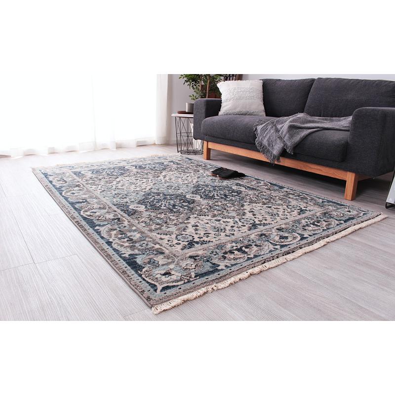 ラグ ウィルトン織 140×200cm ラグマット おしゃれ 長方形 厚み10ミリ