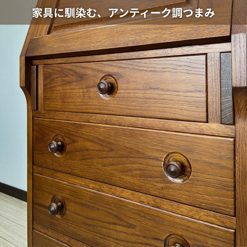 ライティングデスク 折りたたみ ライティングビューロー アンティーク