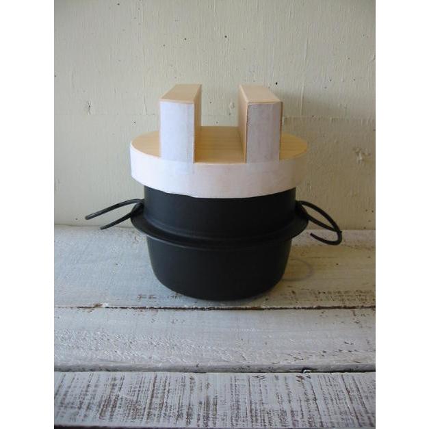 羽釜 3合 釜定 工房 南部鉄器ご注文日より約1年9ケ月〜にてお届け