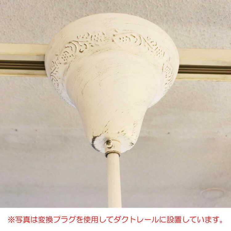 シャンデリア 8灯 ホワイト アンティーク 可愛い 8畳 10畳 明るい