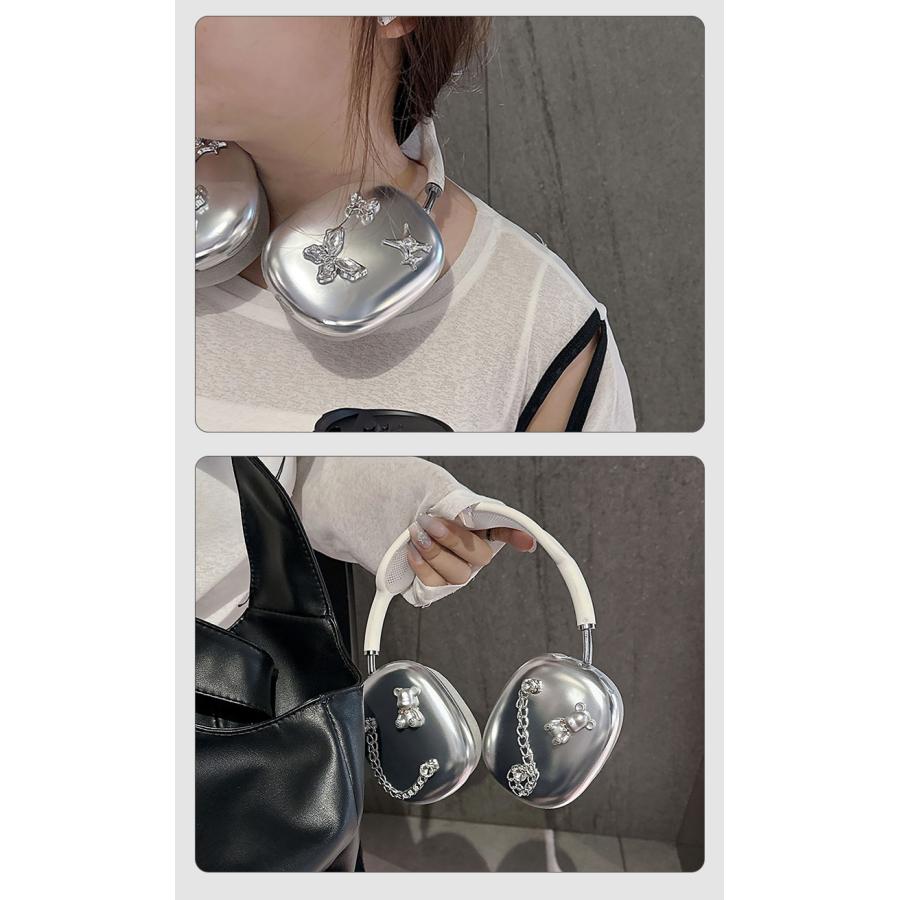 AirPods Max ケース イヤーカップ 保護カバー 衝撃吸収 アクセサリー