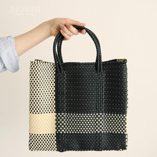 レトラ メルカドバッグ CROSS LINE Sサイズ ブラック : INOBUN