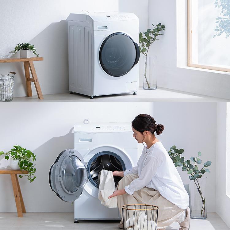 IRIS OHYAMA（アイリスオーヤマ） 洗濯機 ドラム式 8kg 乾燥機 洗濯