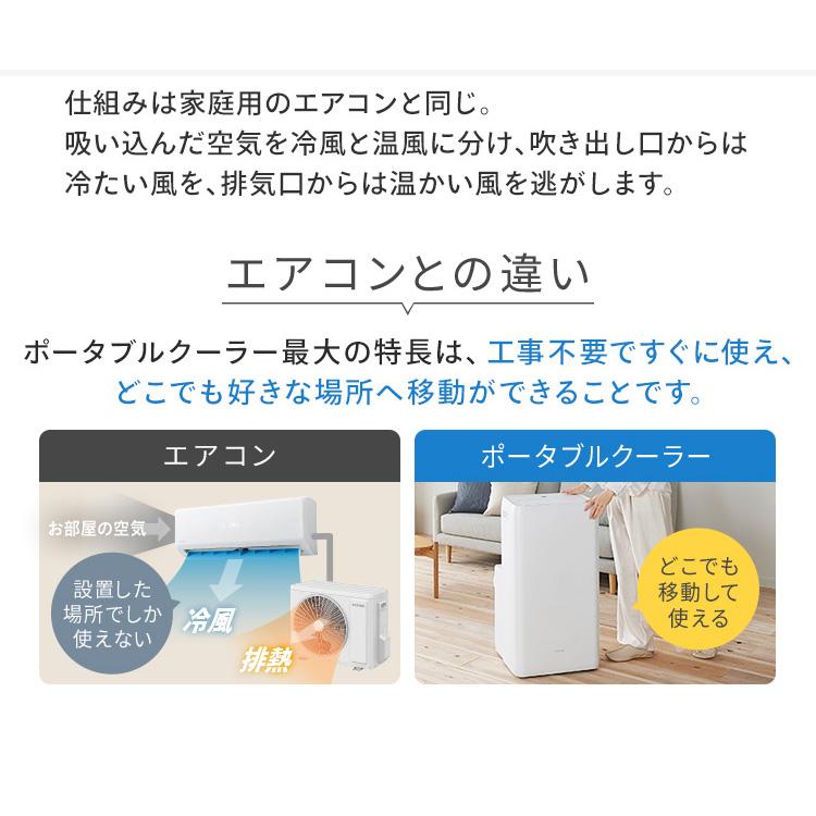 IRIS OHYAMA（アイリスオーヤマ） スポットクーラー ポータブル
