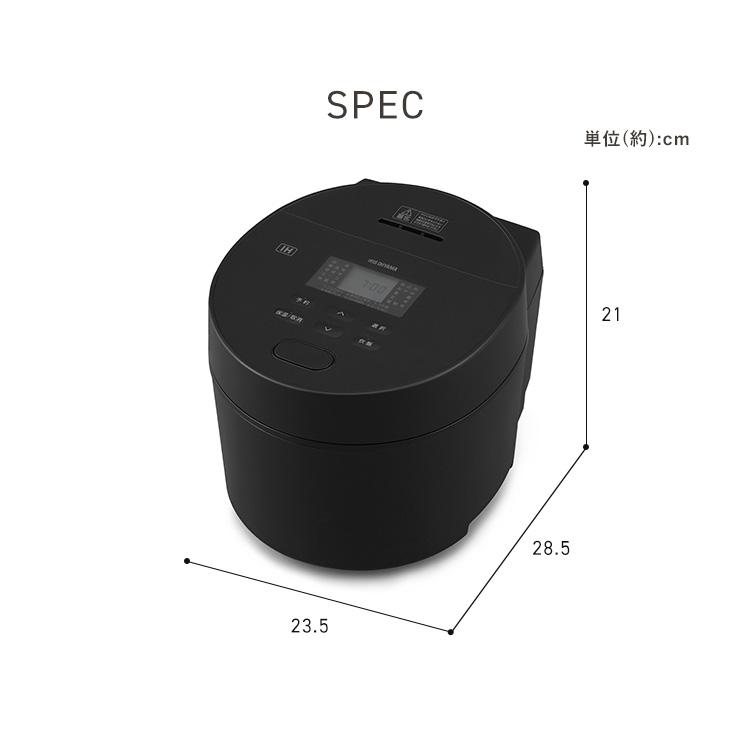 IRIS OHYAMA（アイリスオーヤマ） 炊飯器 3合炊き IH炊飯器 ih