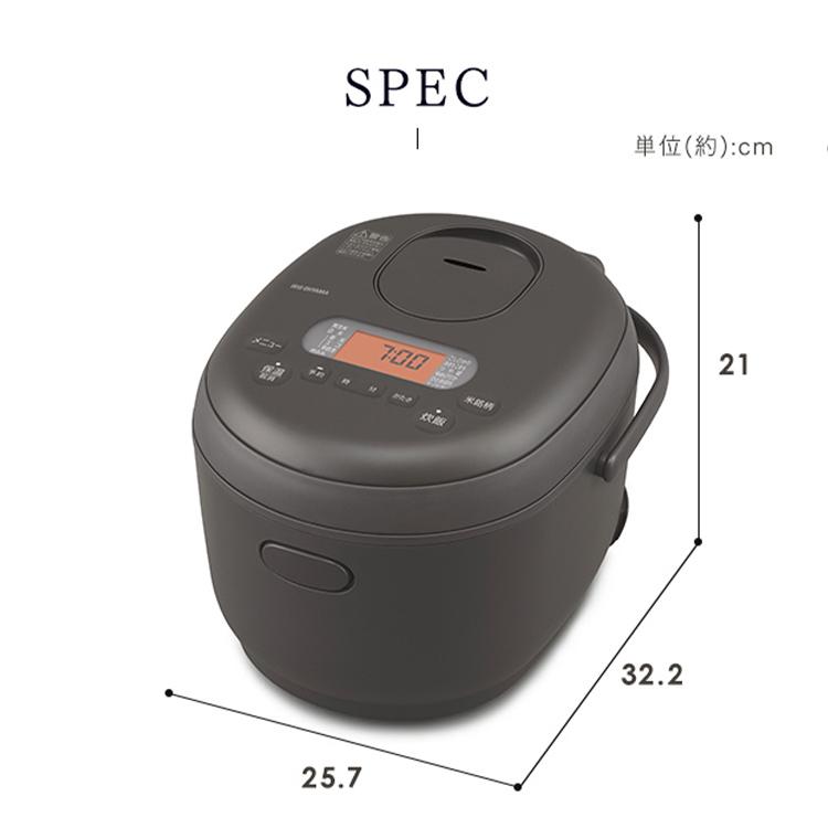 IRIS OHYAMA（アイリスオーヤマ） 炊飯器 5合炊き 一人暮らし 5合 5.5