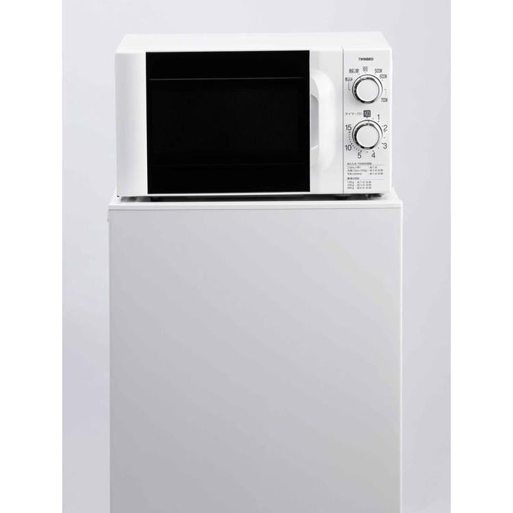 ツインバード（TWINBIRD） 2ドア冷凍冷蔵庫 110L ホワイト HR-E911W