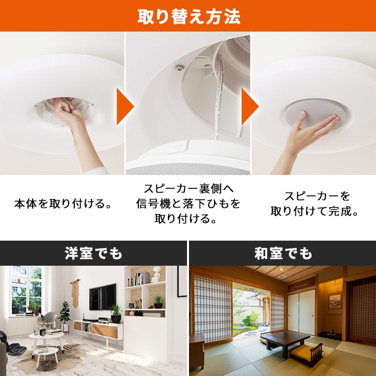 IRIS OHYAMA（アイリスオーヤマ） スピーカーシーリングライト 12畳