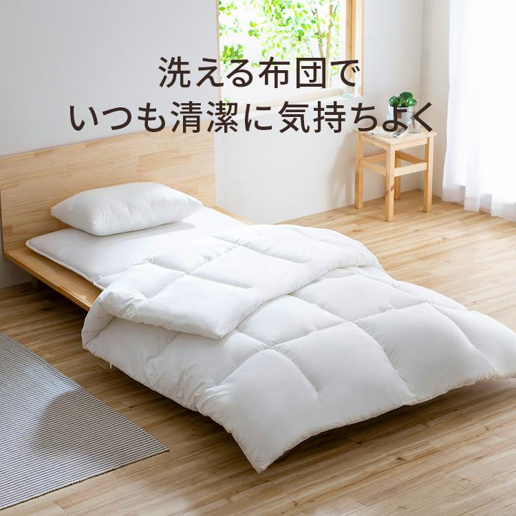 IRIS OHYAMA（アイリスオーヤマ） 掛け布団 シングル 洗える 洗濯