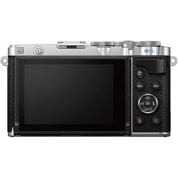 OLYMPUS PEN オリンパス E-P7 ボディ シルバー + 望遠ズームレンズ