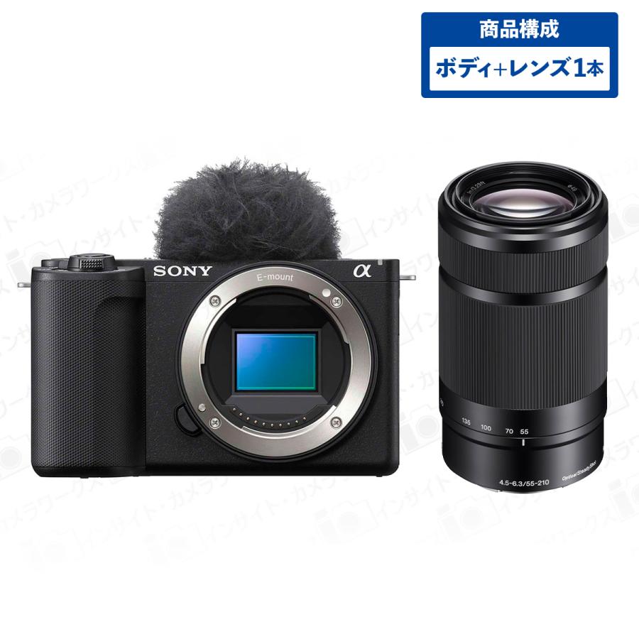 VLOGCAM ソニー ZV-E10 II ボディ ブラック Vlog用カメラ + 望遠ズーム