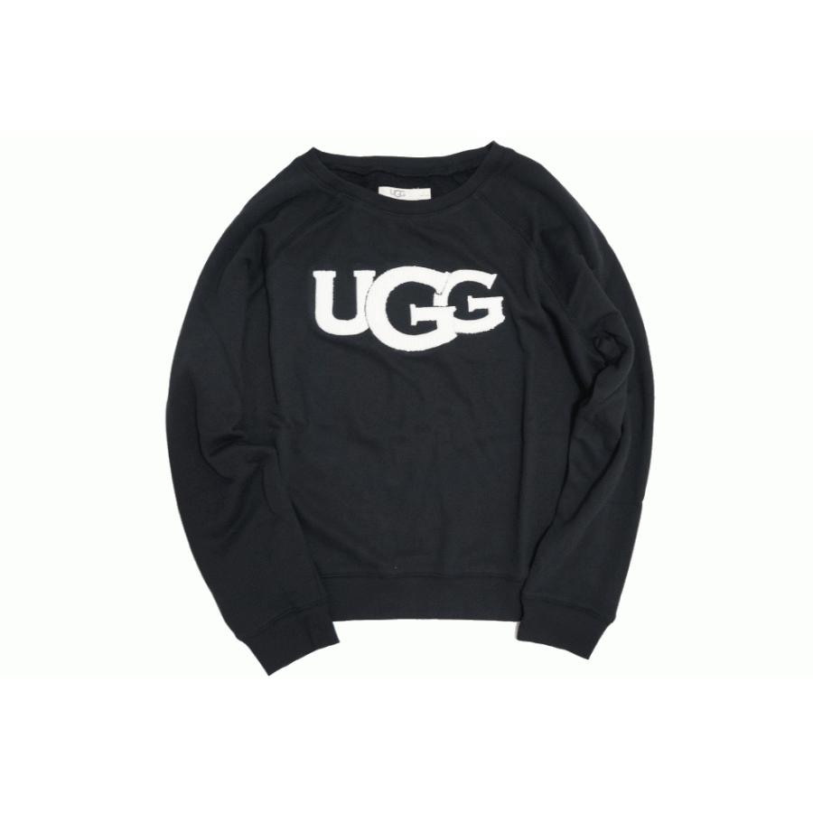 UGG Australia（アグオーストラリア） UGG FUZZY LOGO CREWNECK SWEAT