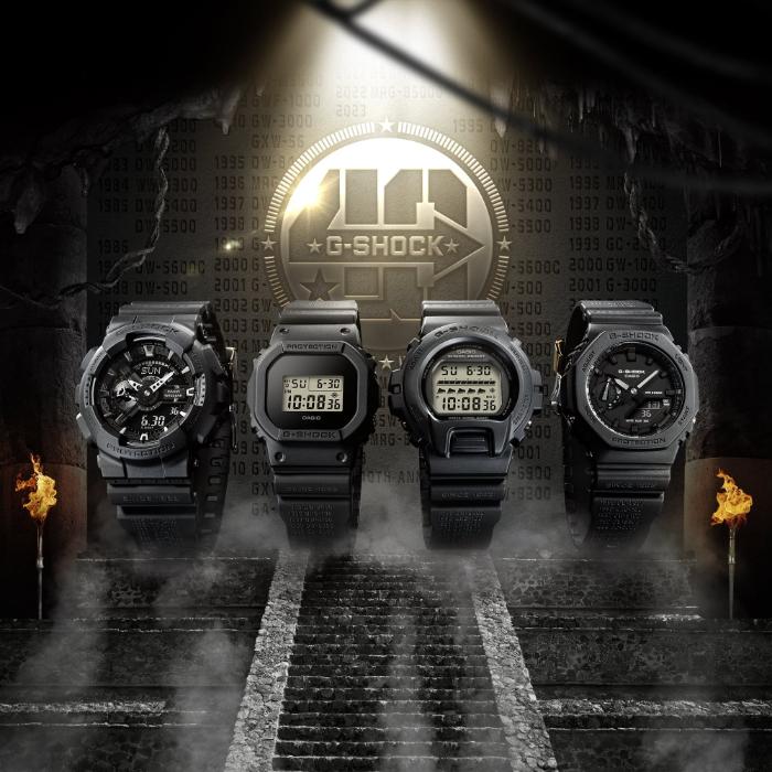 G-SHOCK Gショック 40周年 リマスター・ブラック シリーズ 限定 カシオ