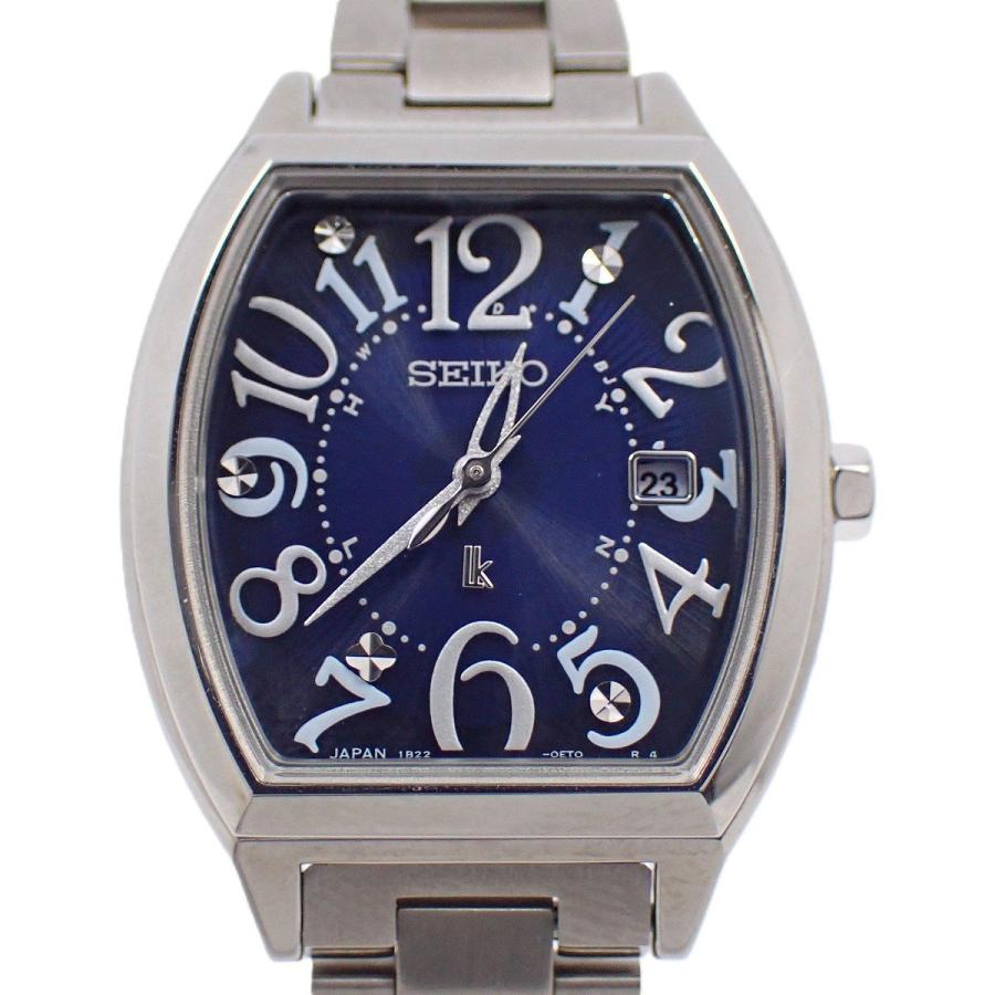 LUKIA 【美品】SEIKO セイコー ルキア トノー型 ソーラー電波