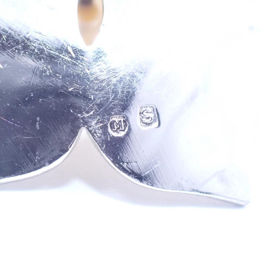 MIKIMOTO（ミキモト） 桜 フラワーモチーフ ブローチ シルバー/パール6