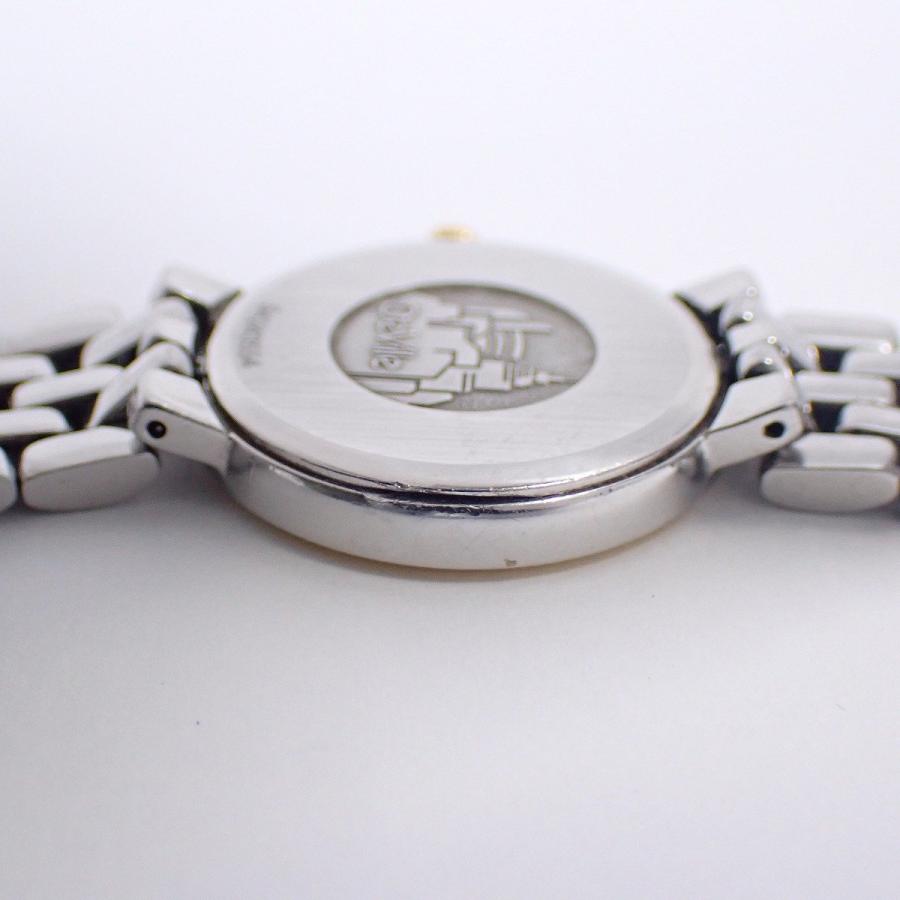 DE VILLE オメガ デビル クォーツ レディース 腕時計 コンビ ゴールド