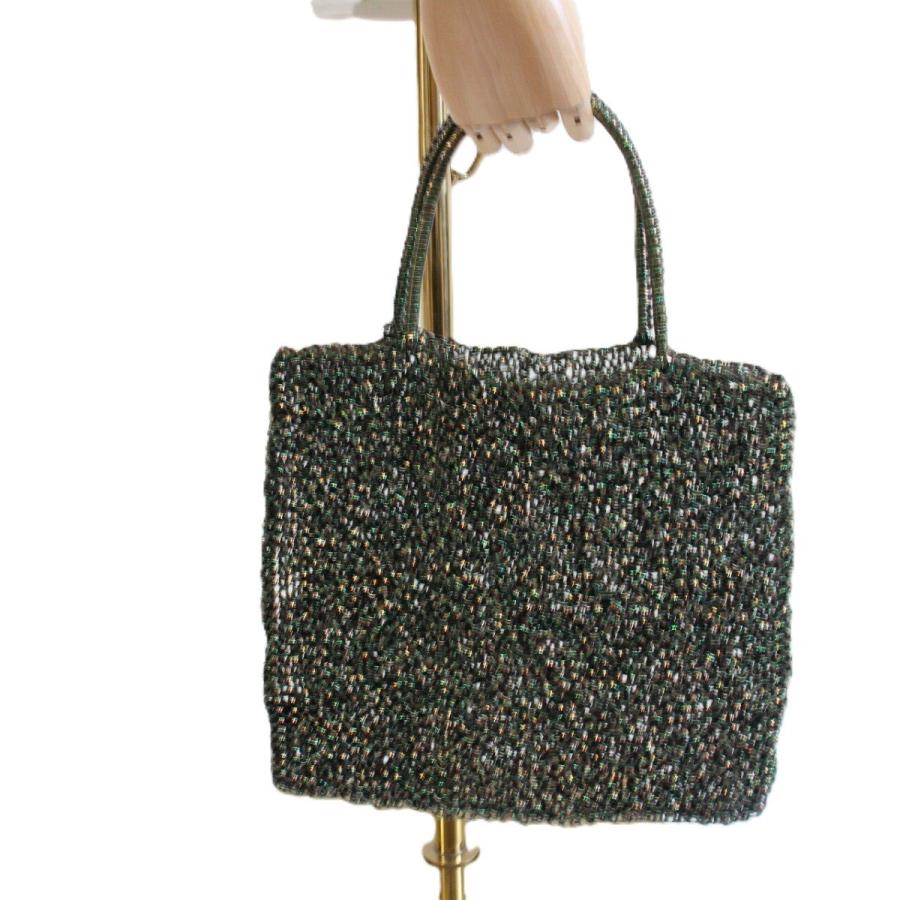 ANTEPRIMA（アンテプリマ） ワイヤーバッグ ブラウン×グリーン系 【い