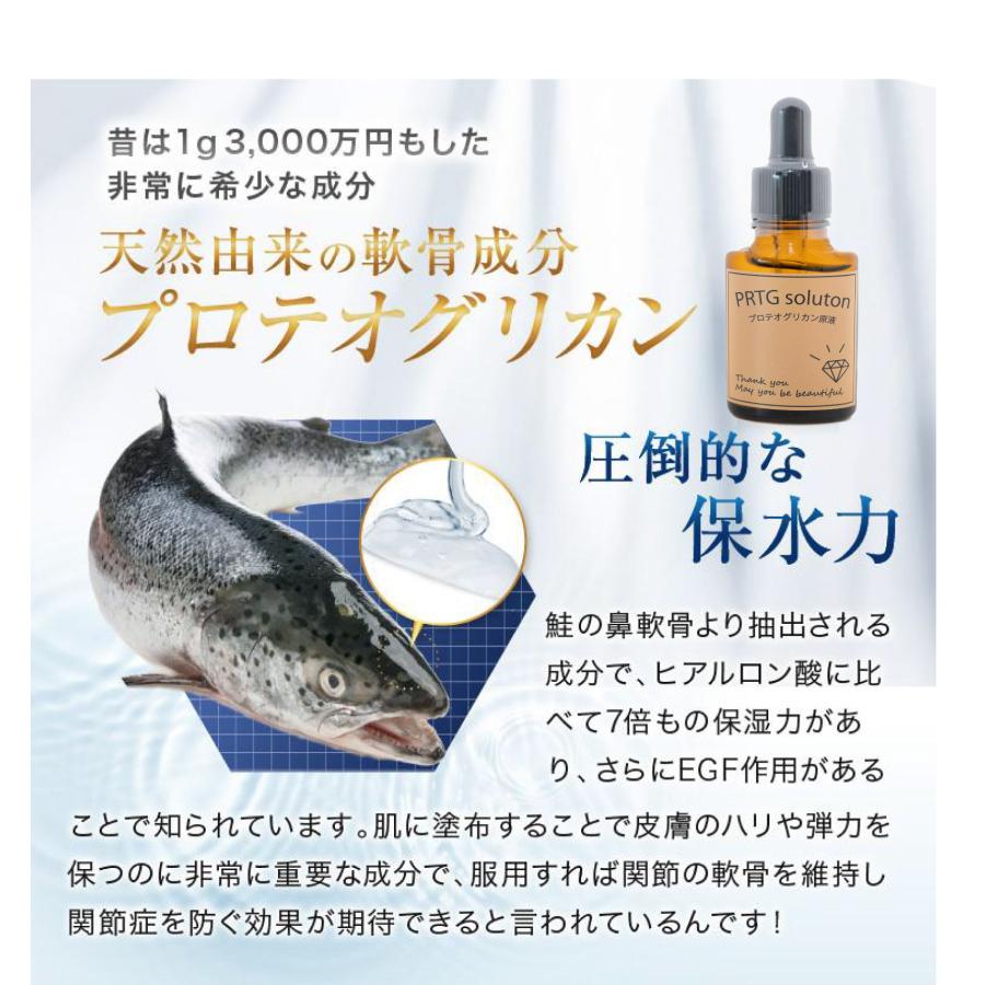 生プロテオグリカン 原液100% 美容液 20ml 非加熱製法の国産ピュア成分