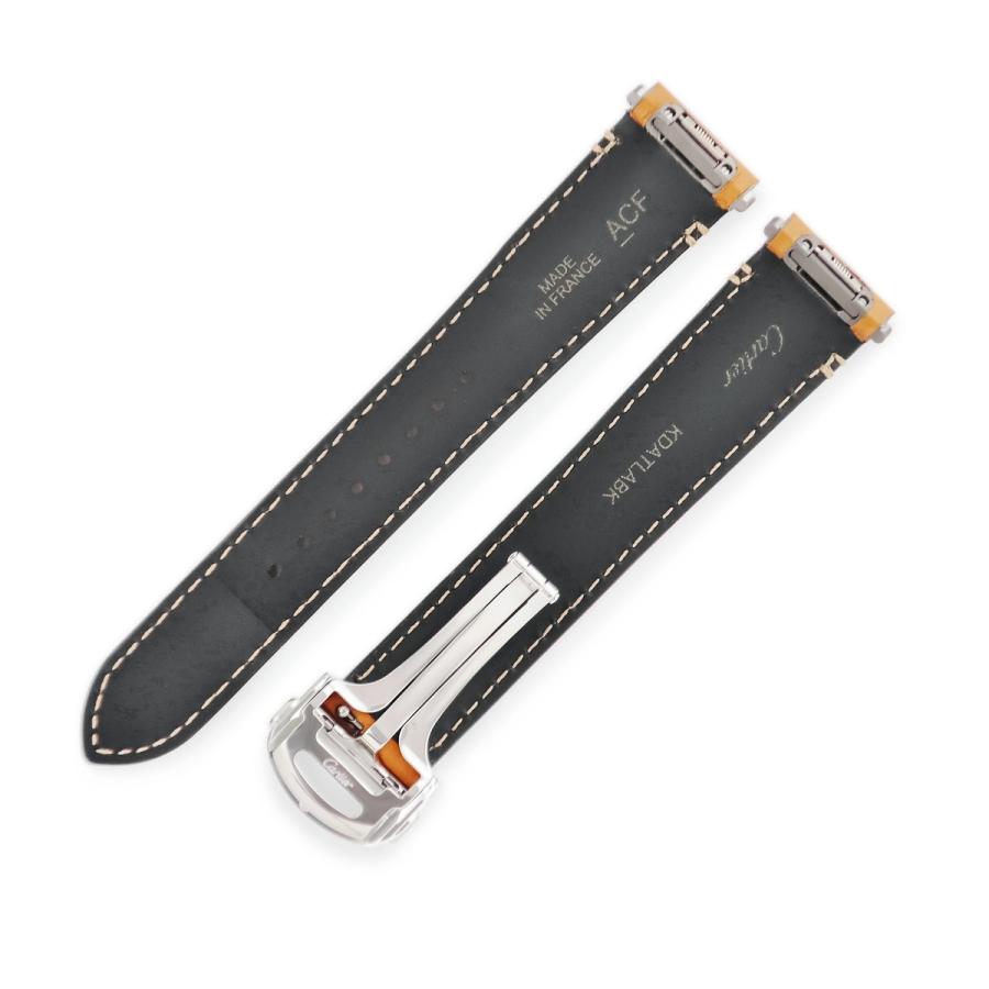 SANTOS DE CARTIER カルティエ 純正 サントス ドゥ MM用 レザーバンド