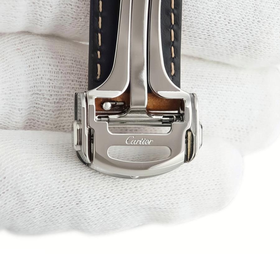 SANTOS DE CARTIER カルティエ 純正 サントス ドゥ MM用 レザーバンド
