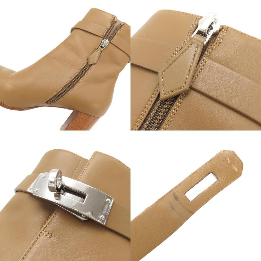 HERMES（エルメス） ブーツ ショートブーツ サンジェルマン レザー