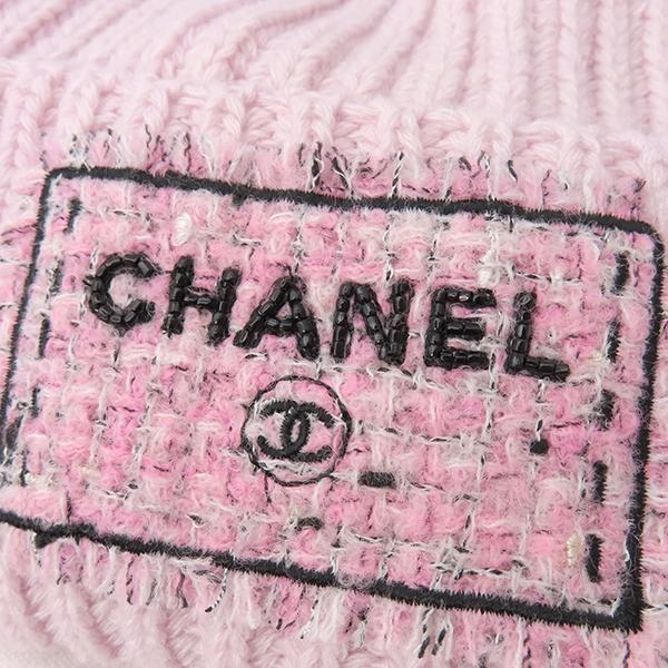 新作！正規品CHANEL ピンクニット帽 新品タグ付き CHANEL（シャネル