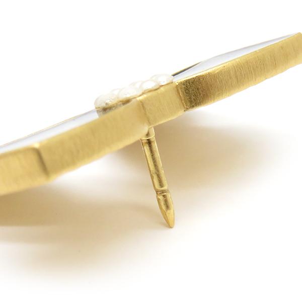 CHANEL（シャネル） ブローチ リボン ココマーク ピンブローチ