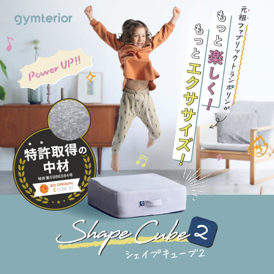 ジムテリア シェイプキューブ gymterior スカイブルー 新品 gymterior