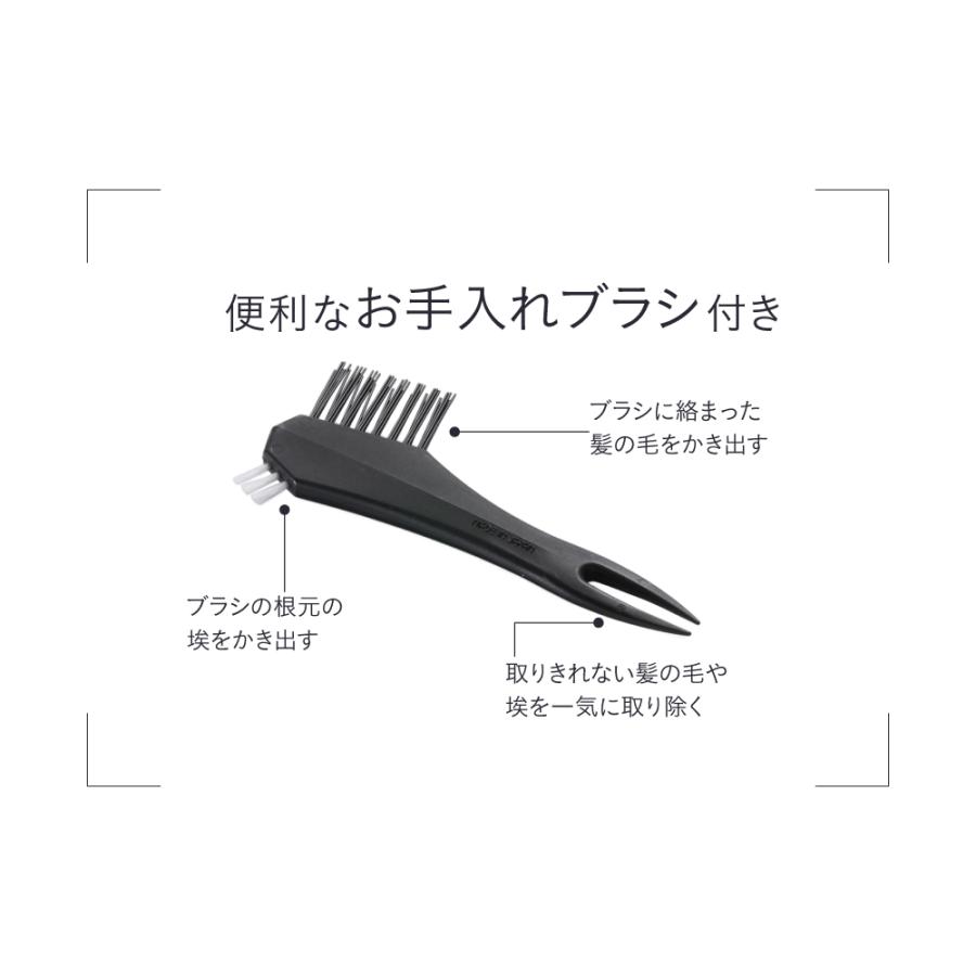 strainia（ストレーニア） ヘアブラシ 豚毛 猪毛 くせ毛 寝癖 ヘアケア