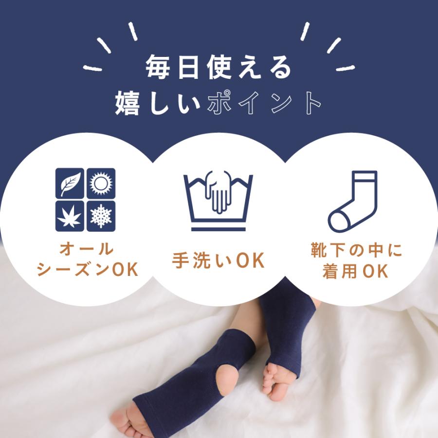 RAKUNA（ラクナ） 足裏サポーター 足裏 左右兼用 両足 脚 血行促進