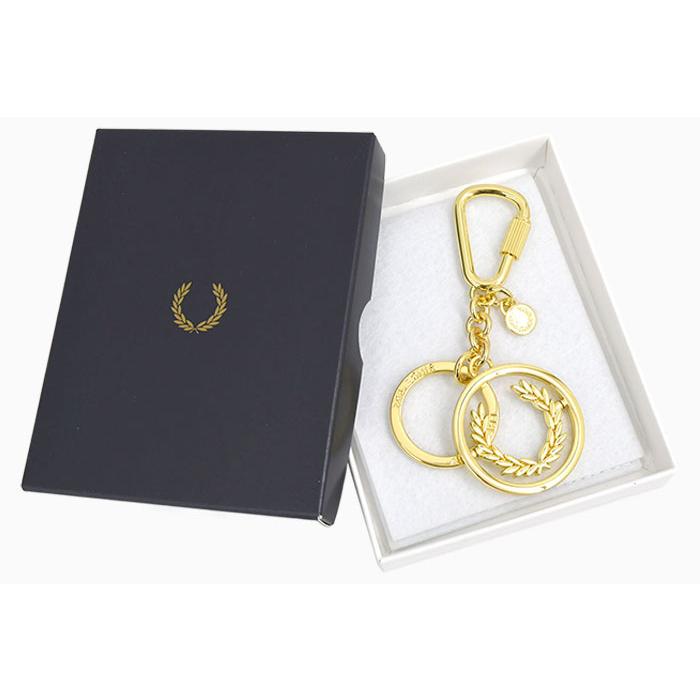 FRED PERRY（フレッドペリー） キーホルダー スピニング ローレル