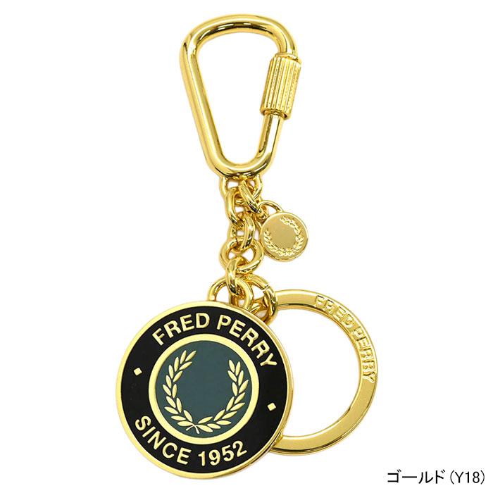 FRED PERRY（フレッドペリー） キーホルダー エナメル ブランデッド