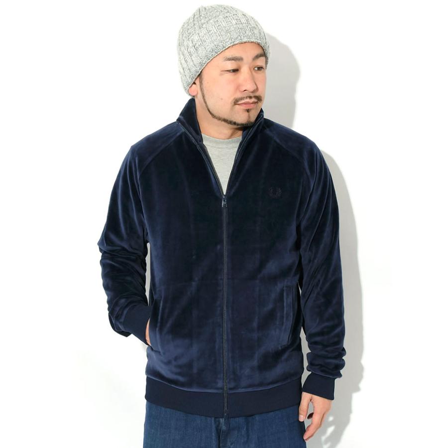 FRED PERRY（フレッドペリー） ジャケット メンズ ベロア トラック