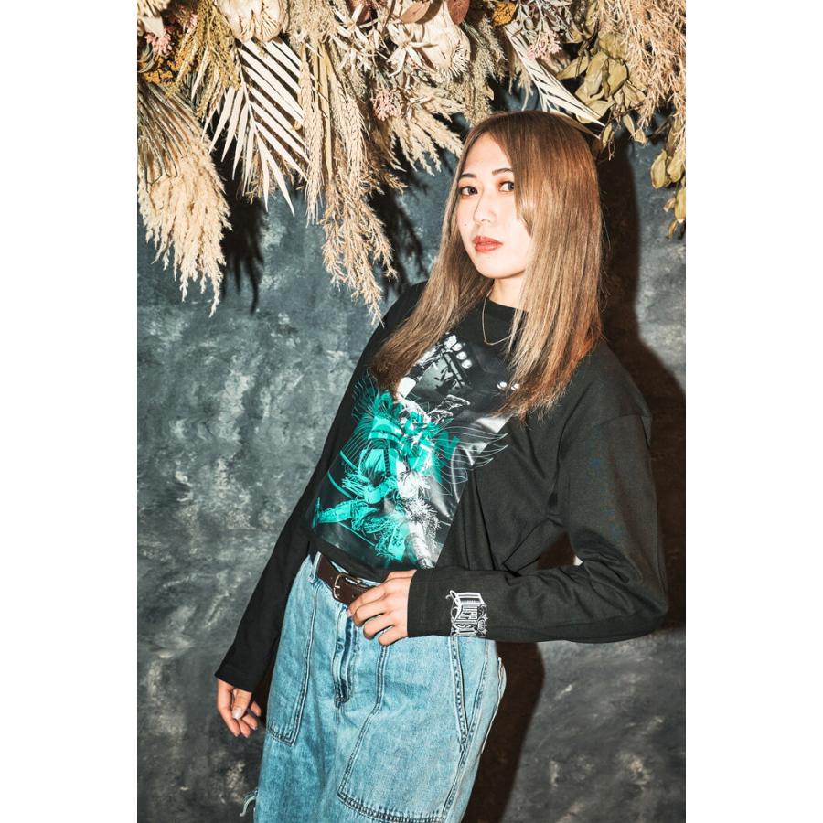 HTML03 HTML ZERO3×STARDOM 林下詩美 上谷沙弥 コラボ ロンT Tシャツ