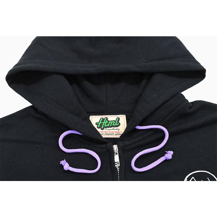 HTML03 HTML ZERO3×STARDOM パーカー ジップアップ AZM コラボ メンズ