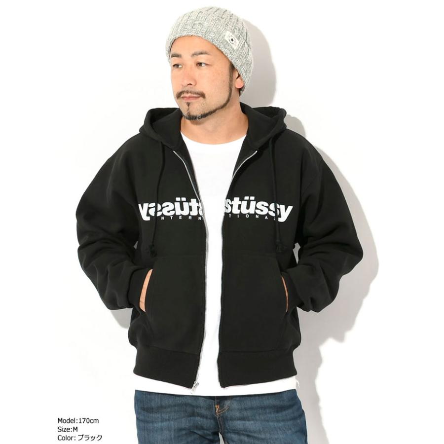 STUSSY（ステューシー） パーカー ジップアップ メンズ Mirror ( full