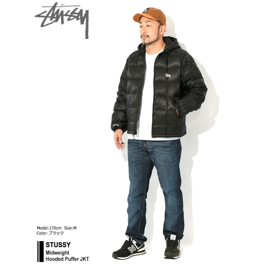STUSSY（ステューシー） ジャケット メンズ Midweight Hooded Puffer