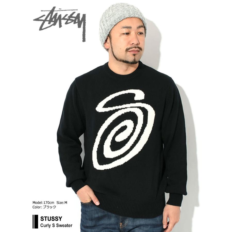STUSSY（ステューシー） セーター メンズ Curly S ( stussy sweater