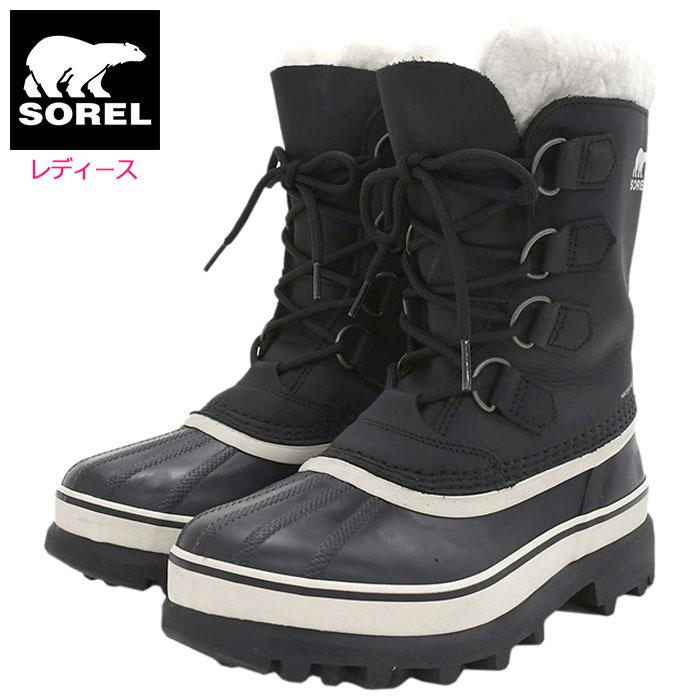 SOREL（ソレル） スノーブーツ レディース 女性用 カリブー WP Black
