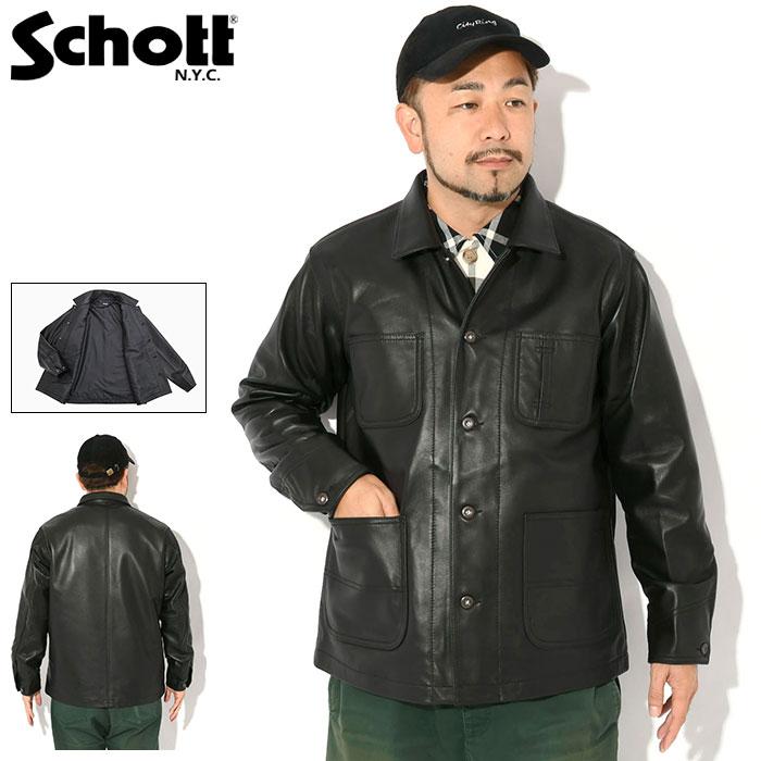 Schott N.Y.C（ショット） ジャケット Schott メンズ ラム レザー