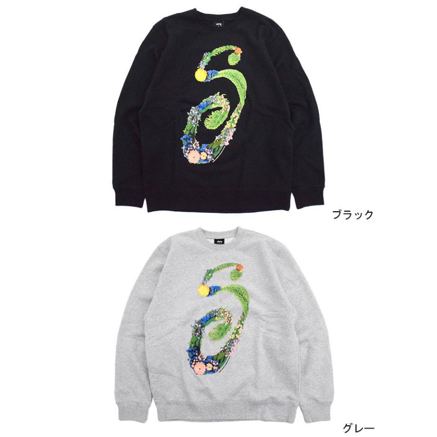 STUSSY（ステューシー） トレーナー メンズ Floral S ( stussy sweat