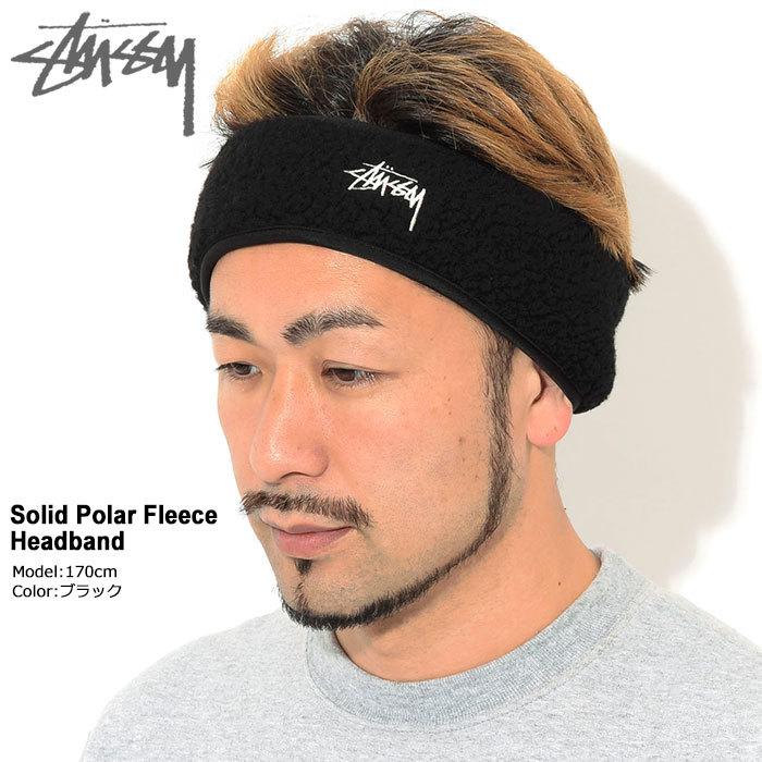 STUSSY（ステューシー） ヘッドバンド STUSSY Solid Polar Fleece