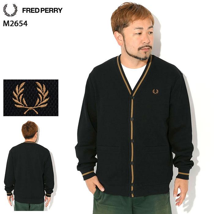 FRED PERRY（フレッドペリー） カーディガン メンズ ティップド ピケ