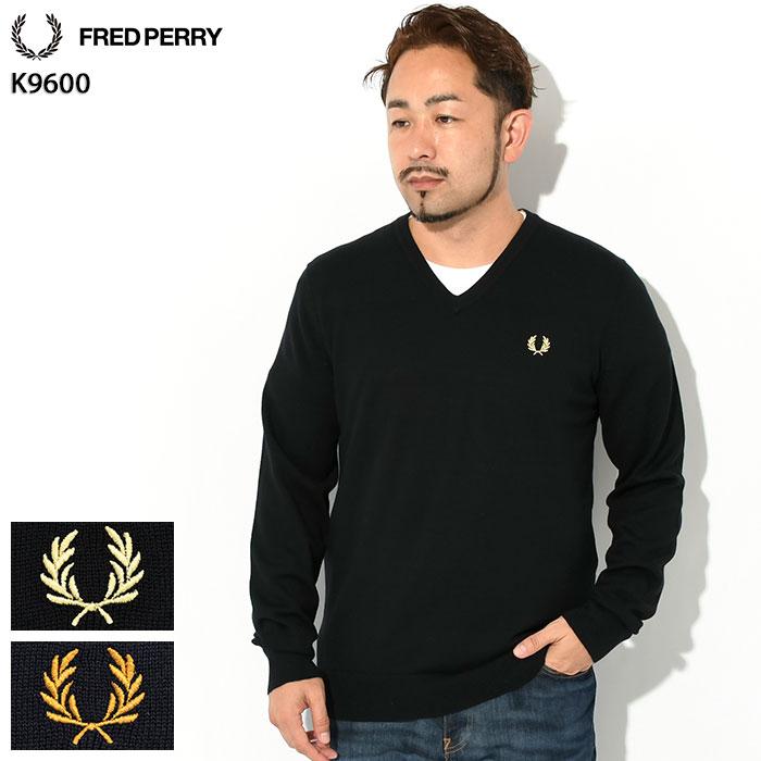 FRED PERRY（フレッドペリー） セーター メンズ クラシック Vネック