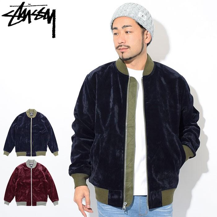 STUSSY（ステューシー） ジャケット メンズ Velvet Bomber(stussy JKT