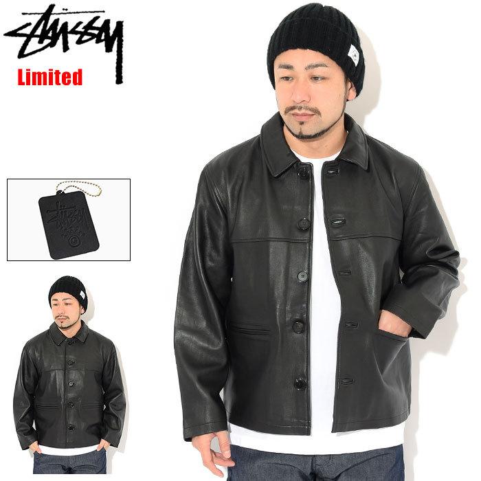 STUSSY（ステューシー） ジャケット メンズ Marlon Leather 限定