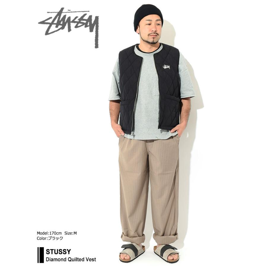 STUSSY（ステューシー） ジャケット メンズ Diamond Quilted ( stussy