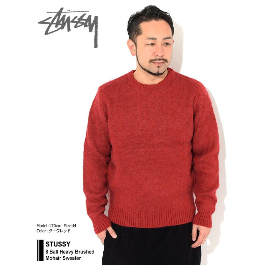 STUSSY（ステューシー） セーター メンズ 8 Ball Heavy Brushed Mohair