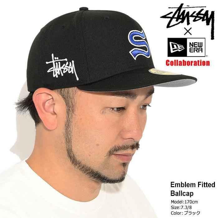 STUSSY（ステューシー） キャップ 帽子 ニューエラ Emblem コラボ
